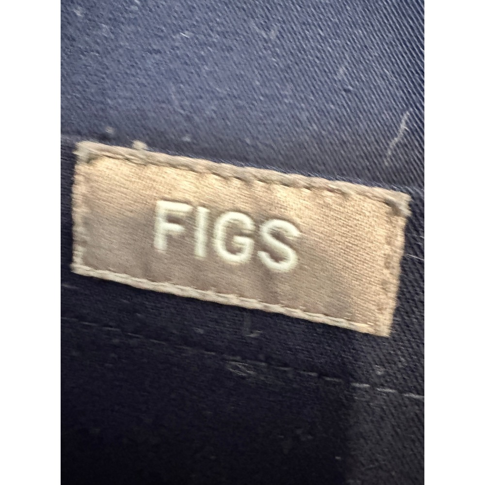 FIGS Technical Collection Leon Scrub Top Navy Blue V-Neck Mens Medium TM3000